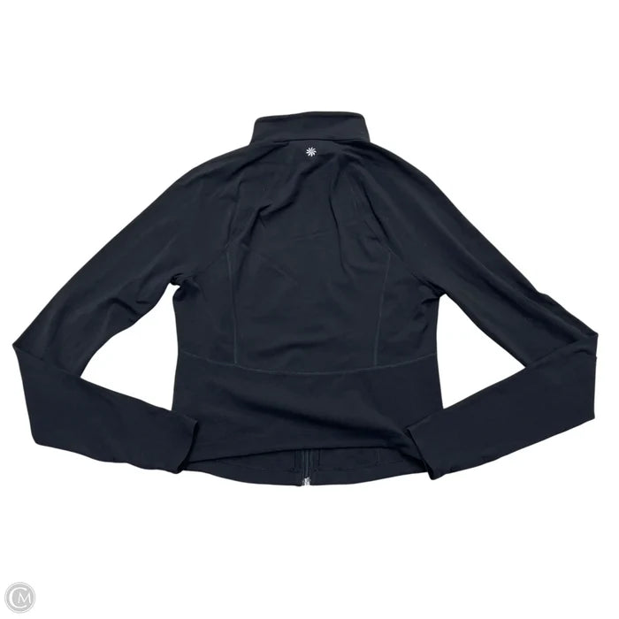 Athletic Jacket By Athleta In Black, Size: M