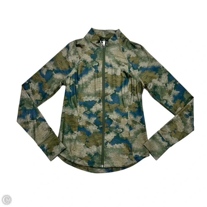 Athletic Jacket By Athleta In Green, Size: S