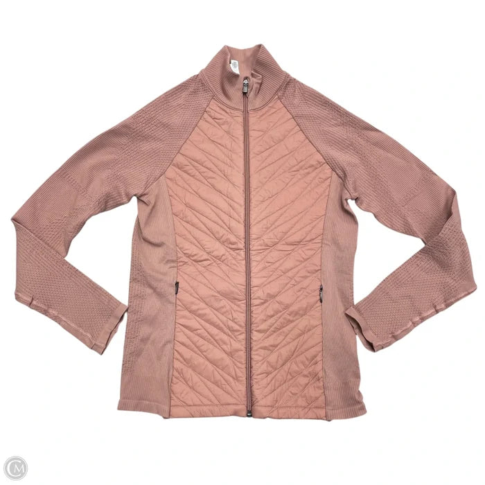 Athletic Jacket By Athleta In Pink, Size: M
