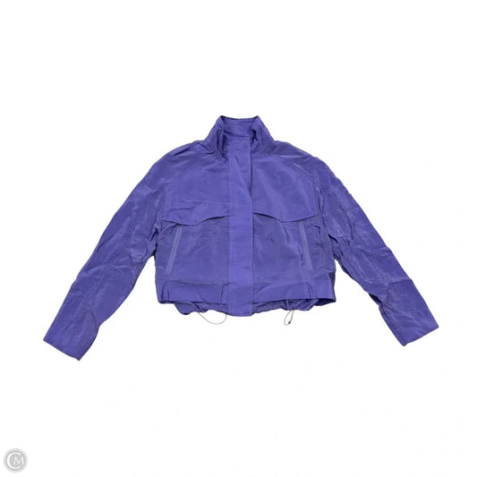 Athletic Jacket By Athleta In Purple, Size: S
