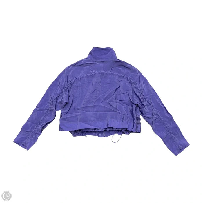 Athletic Jacket By Athleta In Purple, Size: S