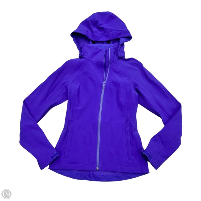 Athletic Jacket By Athleta In Purple, Size: Xxs