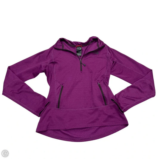 Athletic Jacket By The North Face In Purple, Size: M