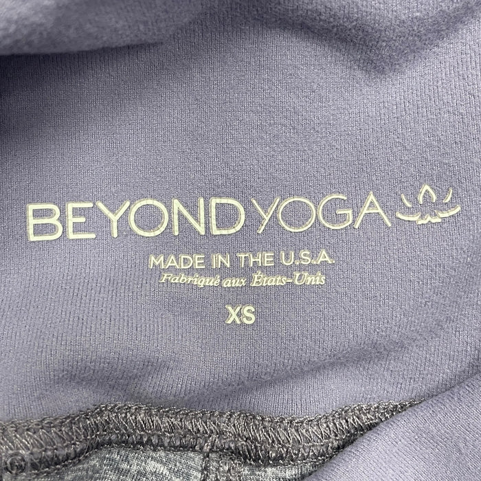 Athletic Leggings By Beyond Yoga In Purple, Size: Xs