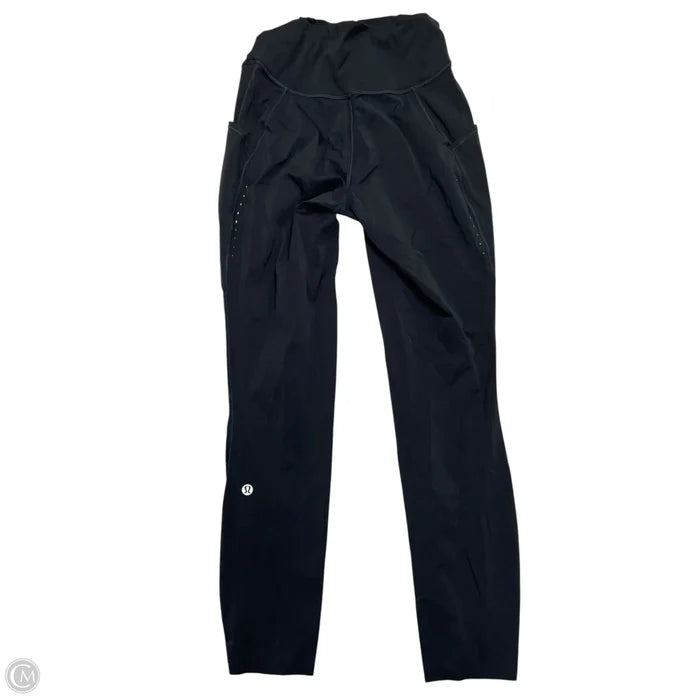 Athletic Leggings By Lululemon In Black, Size: S
