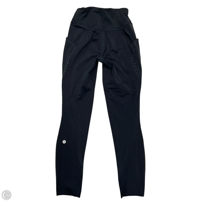 Athletic Leggings By Lululemon In Black, Size: S
