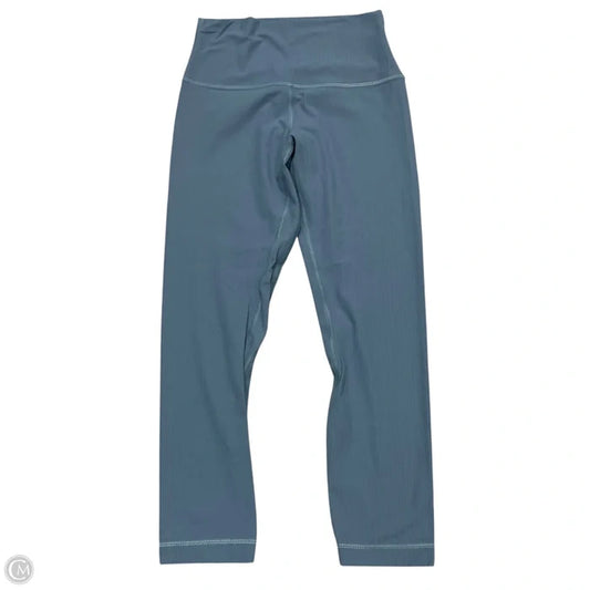 Athletic Leggings By Lululemon In Blue, Size: S