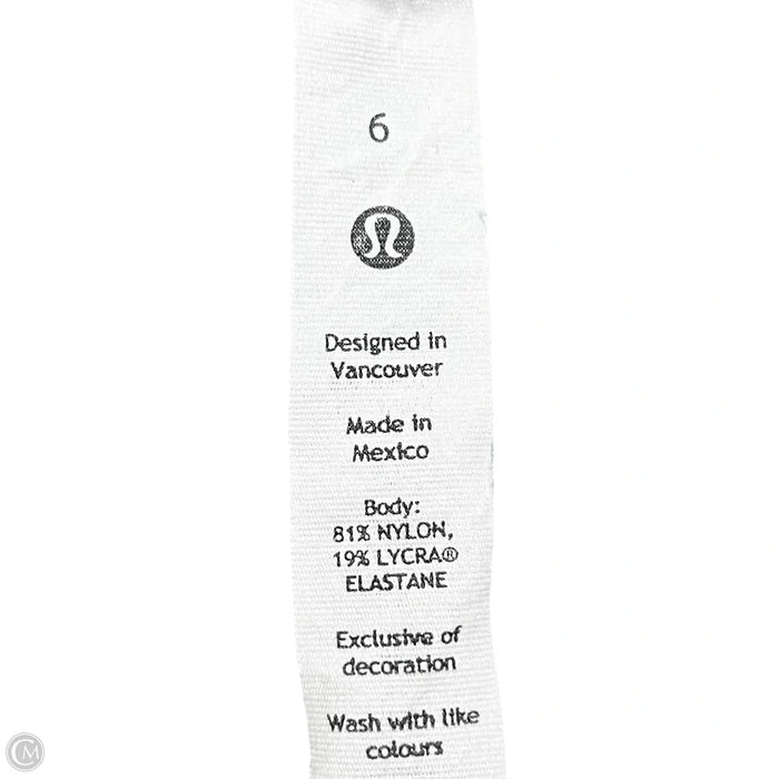 Athletic Leggings By Lululemon In Brown, Size: S
