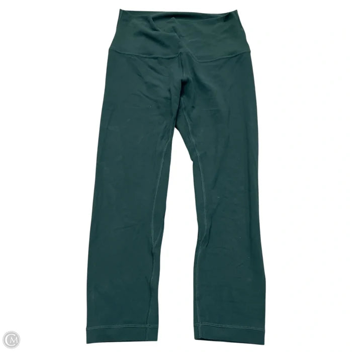 Athletic Leggings By Lululemon In Green, Size: S