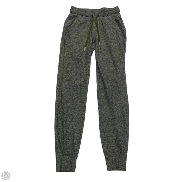 Athletic Leggings By Lululemon In Green, Size: Xs