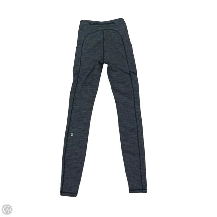 Athletic Leggings By Lululemon In Grey, Size: 2