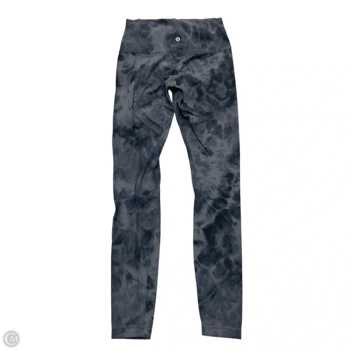 Athletic Leggings By Lululemon In Grey, Size: S