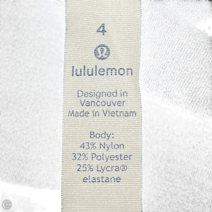 Athletic Leggings By Lululemon In Grey, Size: S