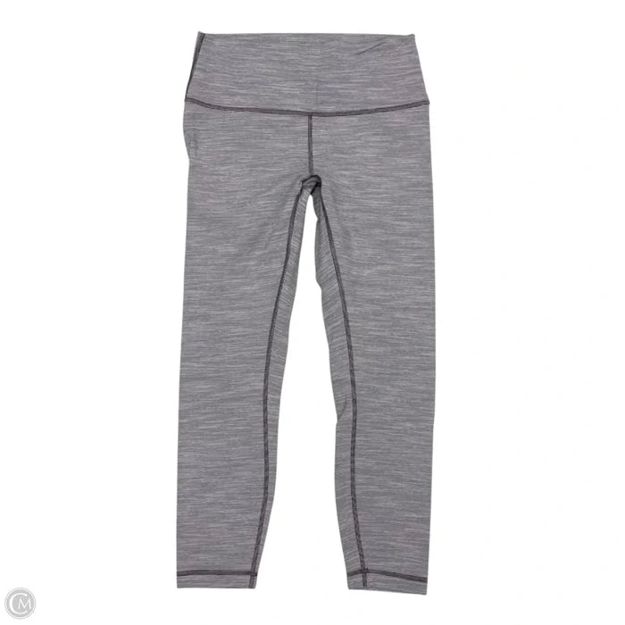 Athletic Leggings By Lululemon In Maroon, Size: M