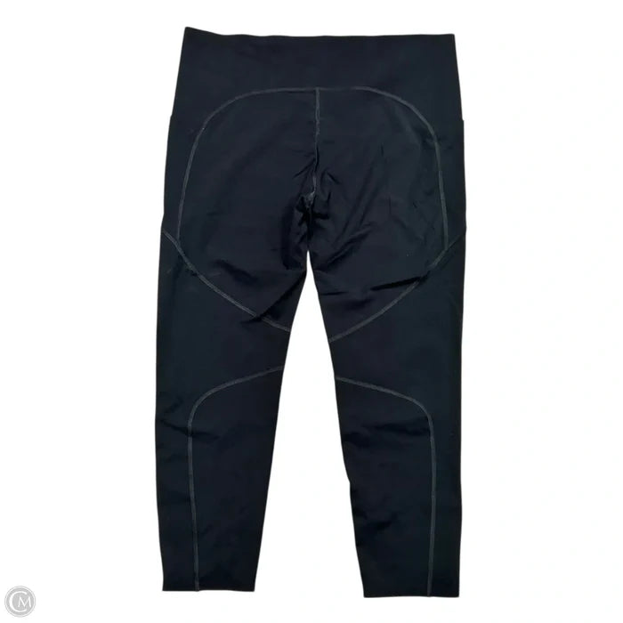 Athletic Leggings By Spanx In Black, Size: 3x