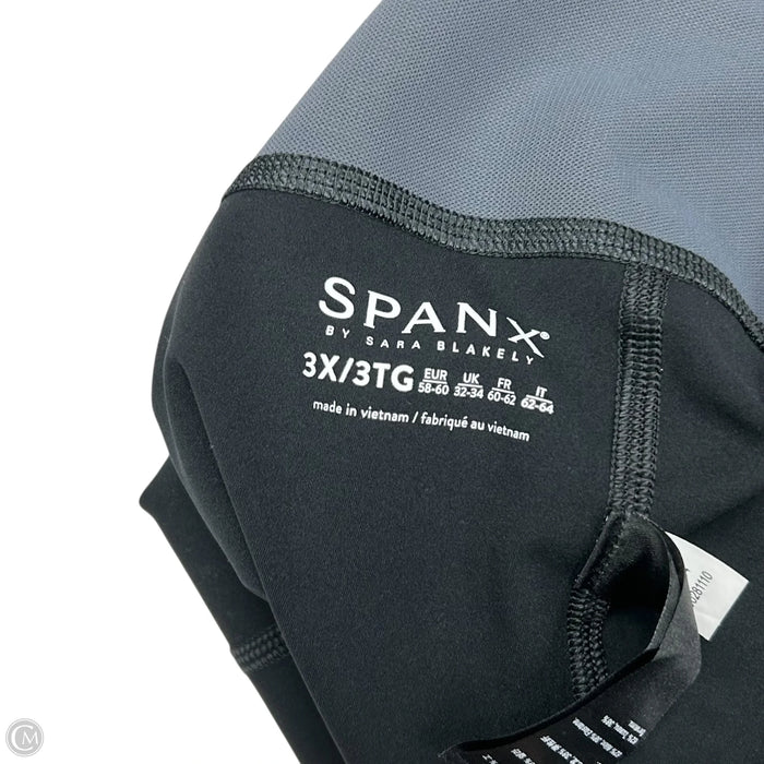 Athletic Leggings By Spanx In Black, Size: 3x