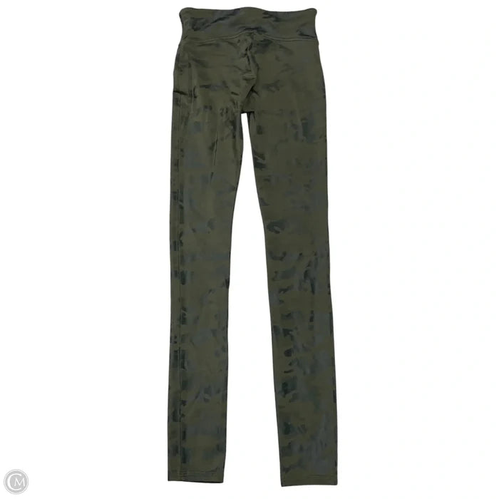 Athletic Leggings By Spanx In Camouflage Print, Size: Xs