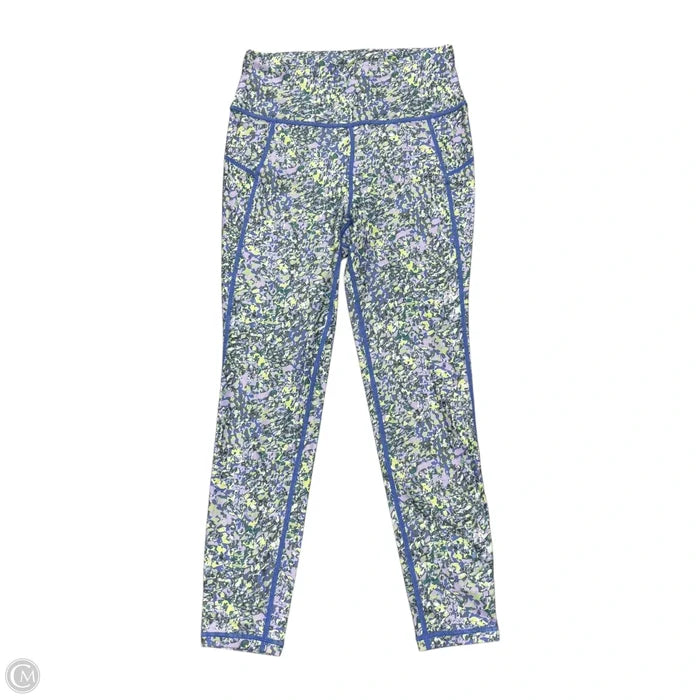 Athletic Leggings By Sweaty Betty In Blue & Grey, Size: S
