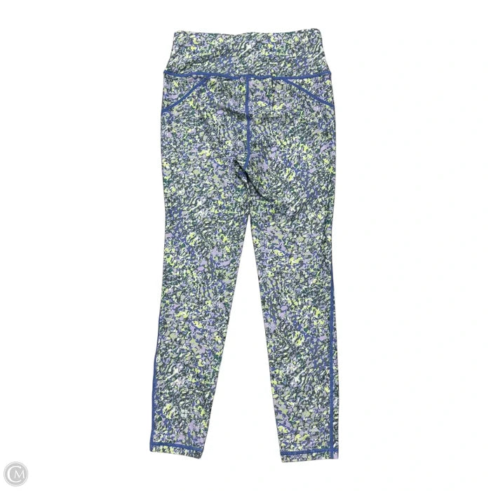 Athletic Leggings By Sweaty Betty In Blue & Grey, Size: S