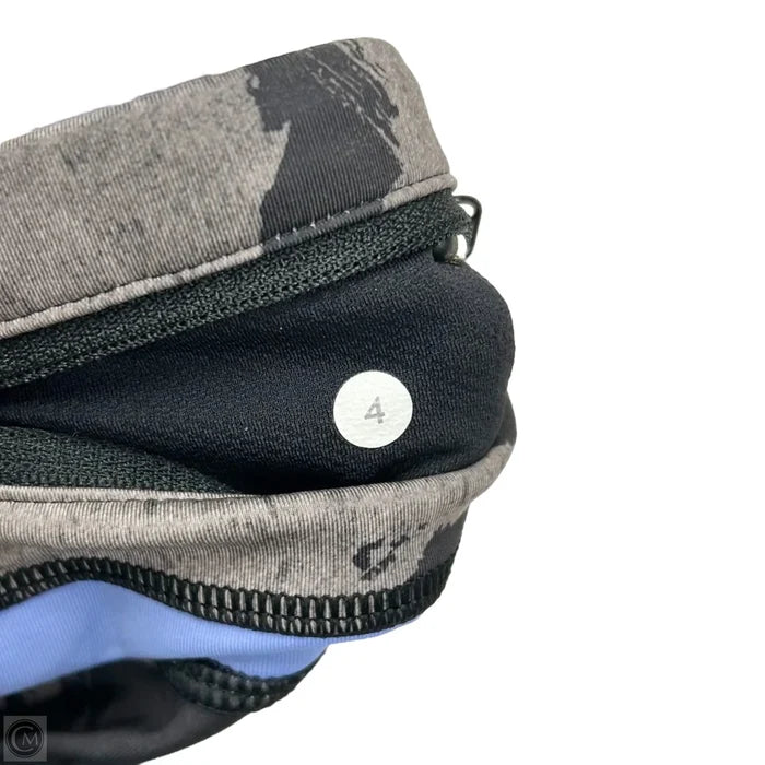 Athletic Leggings Capris By Lululemon In Black & Blue, Size: S