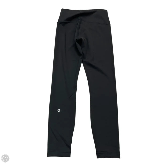 Athletic Leggings Capris By Lululemon In Black, Size: 6