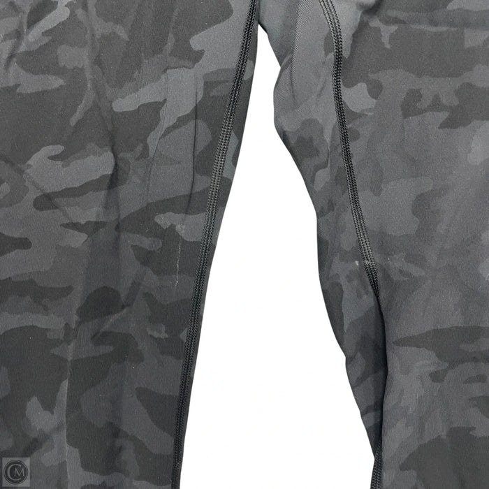Athletic Leggings Capris By Lululemon In Camouflage Print, Size: S