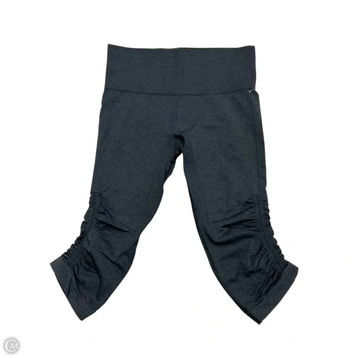Athletic Leggings Capris By Lululemon In Grey, Size: S