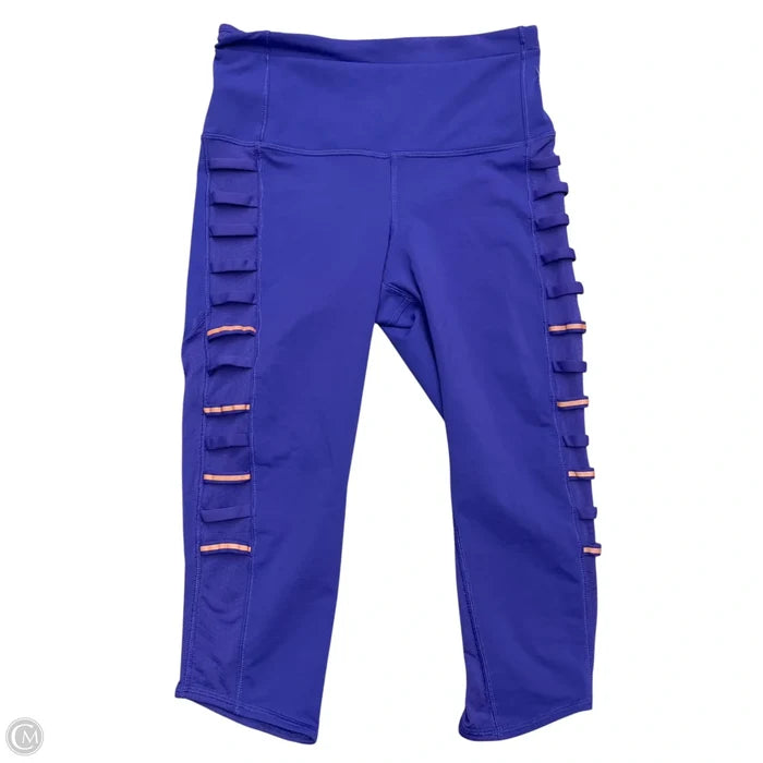 Athletic Leggings Capris By Lululemon In Purple, Size: S