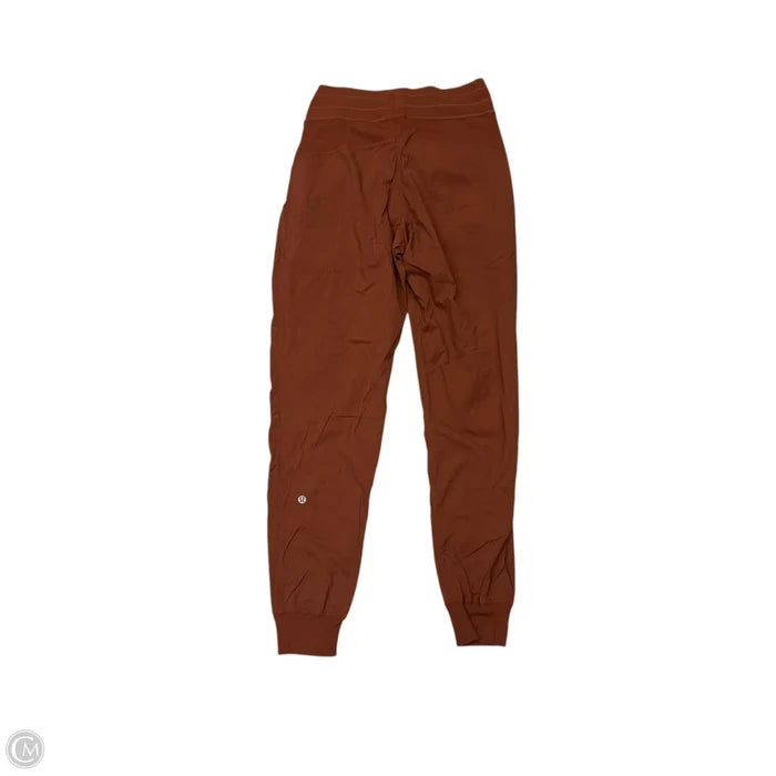 Athletic Pants By Lululemon In Brown, Size: S