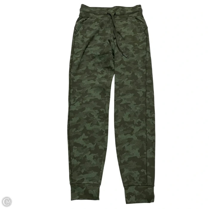 Athletic Pants By Lululemon In Camouflage Print, Size: S