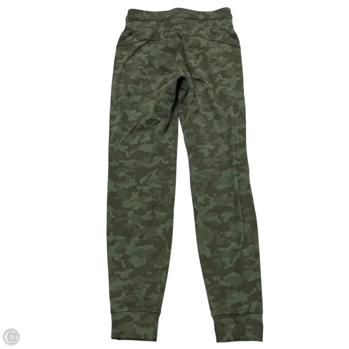 Athletic Pants By Lululemon In Camouflage Print, Size: S