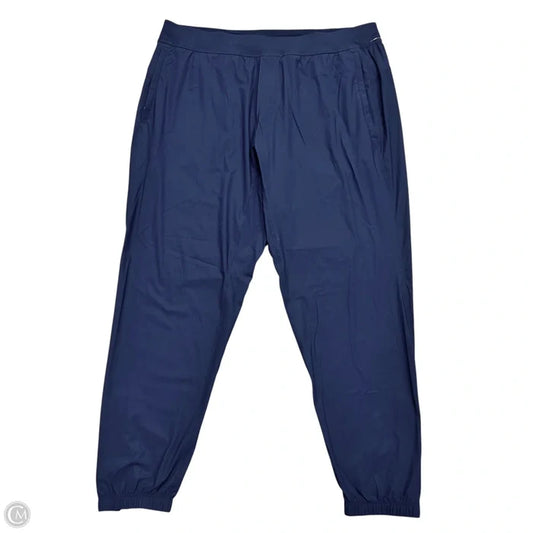 Athletic Pants By Lululemon In Navy, Size: Xxl