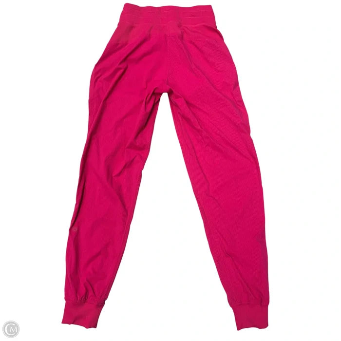 Athletic Pants By Lululemon In Pink, Size: Xs