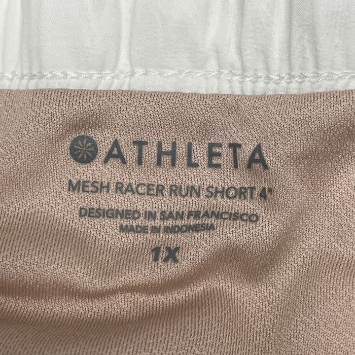 Athletic Shorts By Athleta In White, Size: 1x