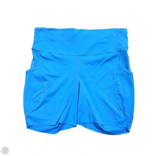 Athletic Shorts By Lululemon In Blue, Size: L