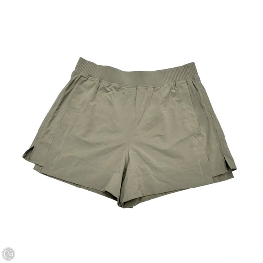 Athletic Shorts By Lululemon In Green, Size: L