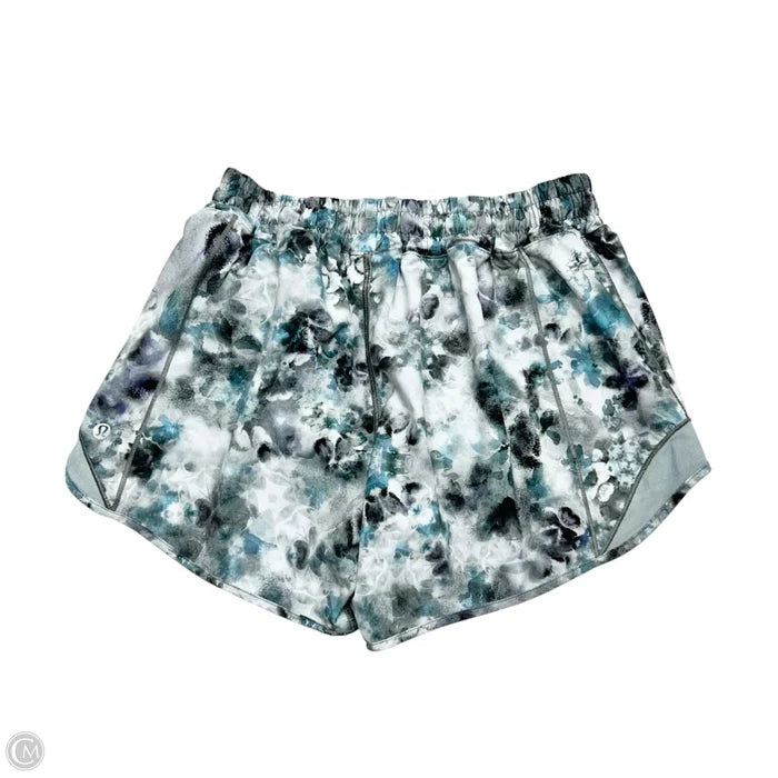 Athletic Skort By Lululemon In Black & Grey, Size: S