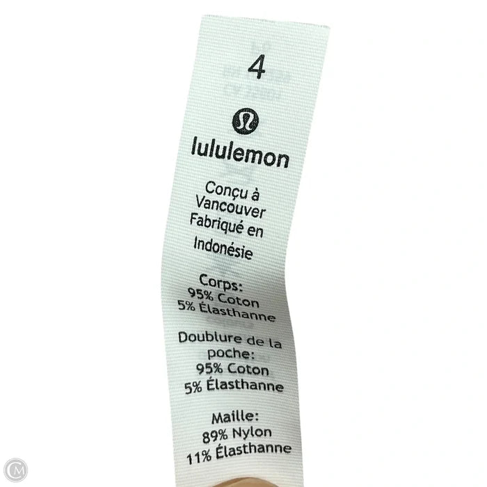Athletic Sweatshirt Collar By Lululemon In Pink, Size: S
