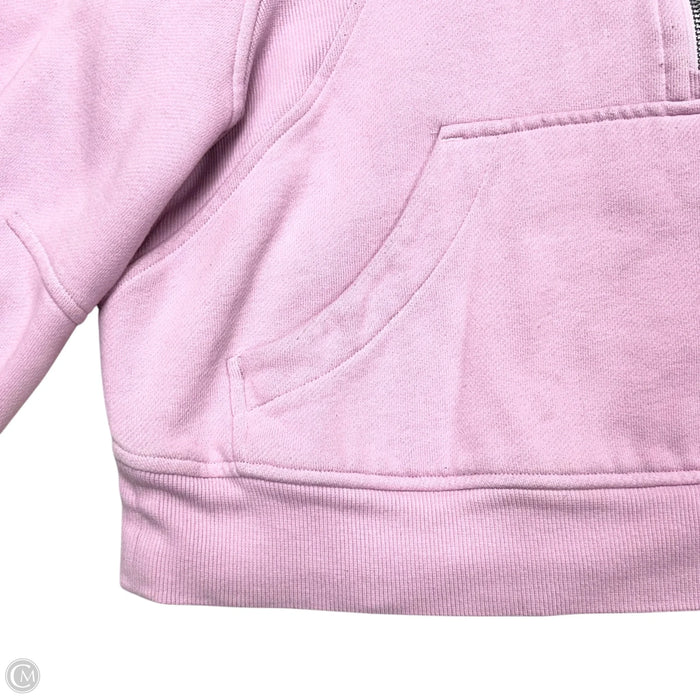 Athletic Sweatshirt Hoodie By Lululemon In Pink, Size: XS/S