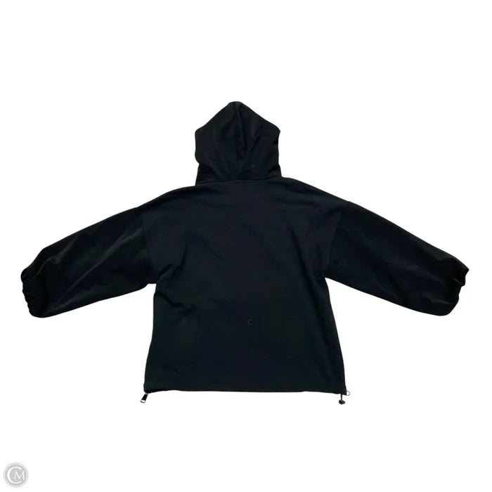 Athletic Sweatshirt Hoodie By Peloton In Black, Size: M