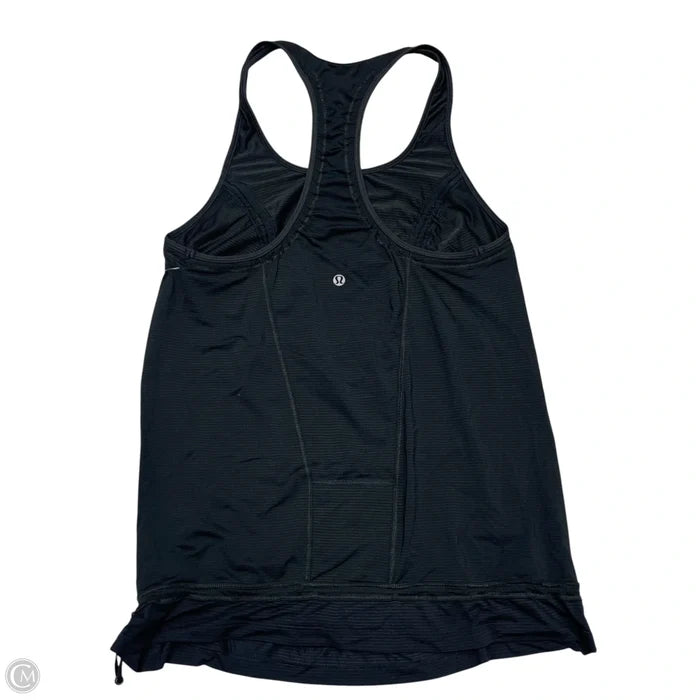 Athletic Tank Top By Lululemon In Black, Size: M