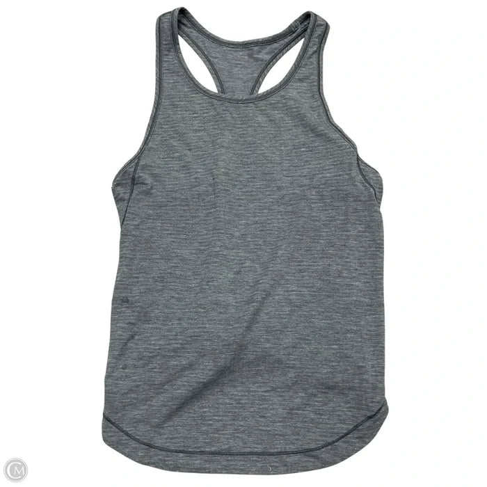 Athletic Tank Top By Lululemon In Grey, Size: S