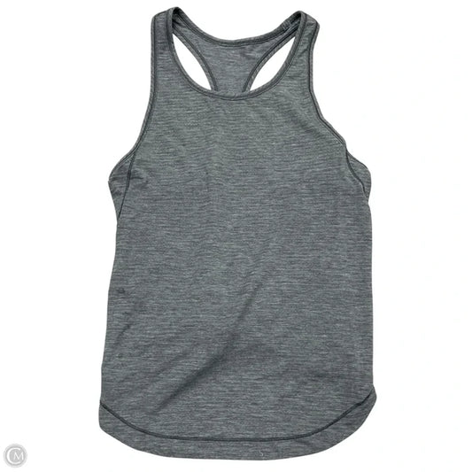 Athletic Tank Top By Lululemon In Grey, Size: S