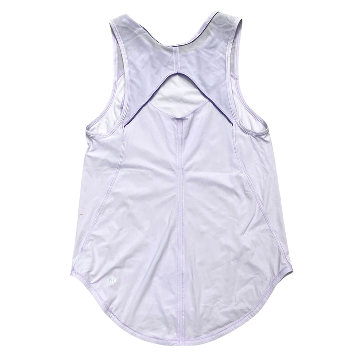 Athletic Tank Top By Lululemon In Purple, Size: Xs