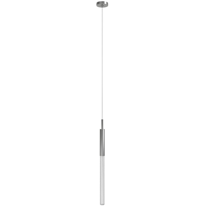 Pendant Light Avenue Lighting HF2020-BOA-PN Main St. Main Street 1-Light 2"W Mini Pendant in Polished Nickel/Studded Crystal Avenue Lighting