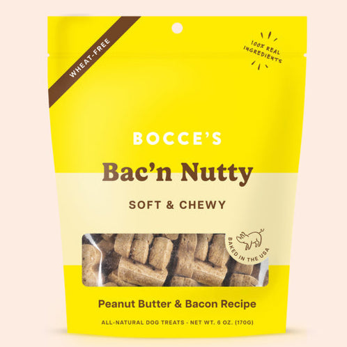 Bac'n Nutty Soft & Chewy Treats 6oz
