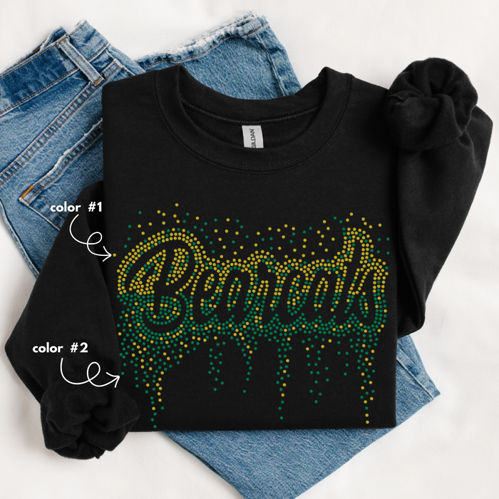 Bearcats Ombre Drip SPANGLE TRANSFER