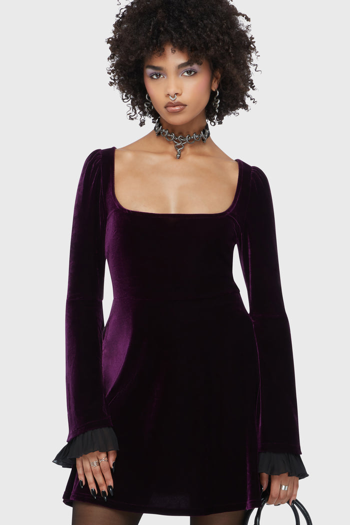 Beatrix Dress [Purple]