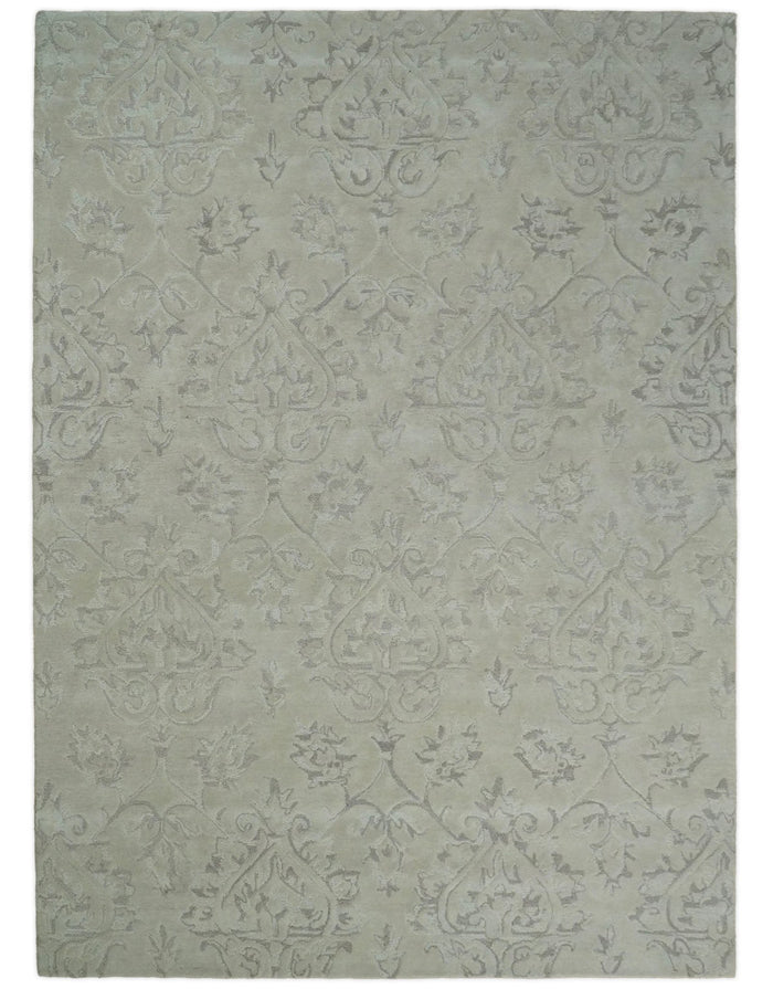 5x8 and 8x11 Wool Area Rug | Handmade Area rug made with fine wool - The Rug Decor