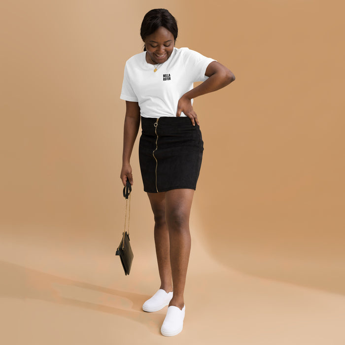 Bella Aster White Unisex T-Shirt